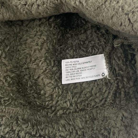 Universal Thread Green Teddy Fleece Hoodie Sweatshirt Size XXL Women’s - Picture 5 of 5